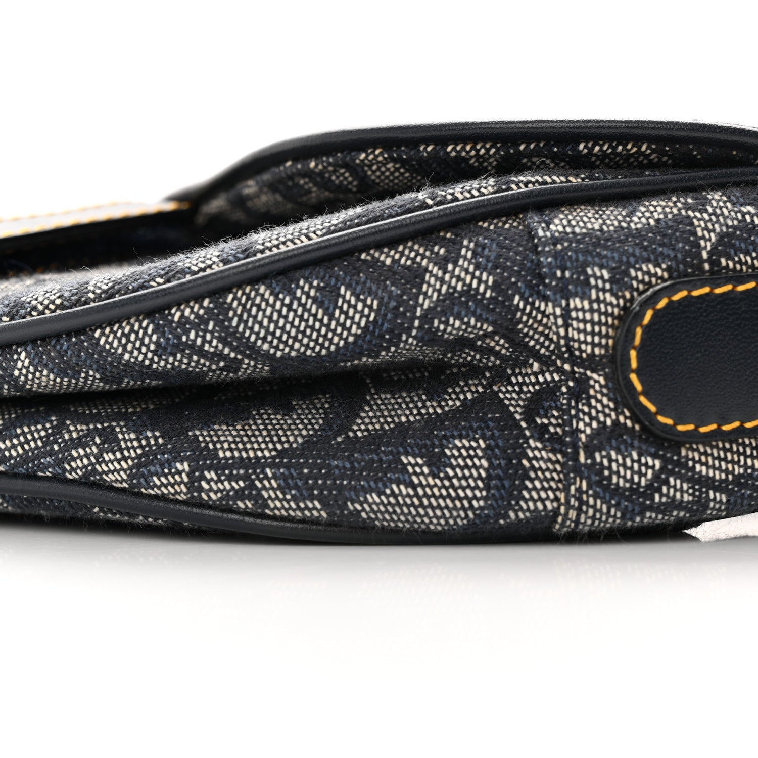 Christian Dior Monogram Saddle Bag Blue 10 of 17