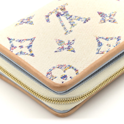 Louis Vuitton Monogram Jacquard Lou Wallet White 13 of 14