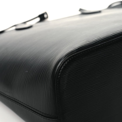 Louis Vuitton Epi Neverfull MM Black 13 of 15