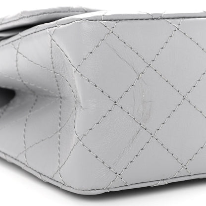 Chanel Aged Calfskin Quilted 2.55 Reissue 225 Flap Grey 9 of 14