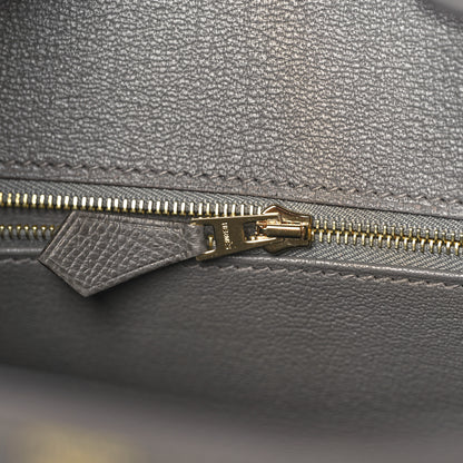Hermes Epsom Birkin Sellier 25 Gris Meyer 21 of 35