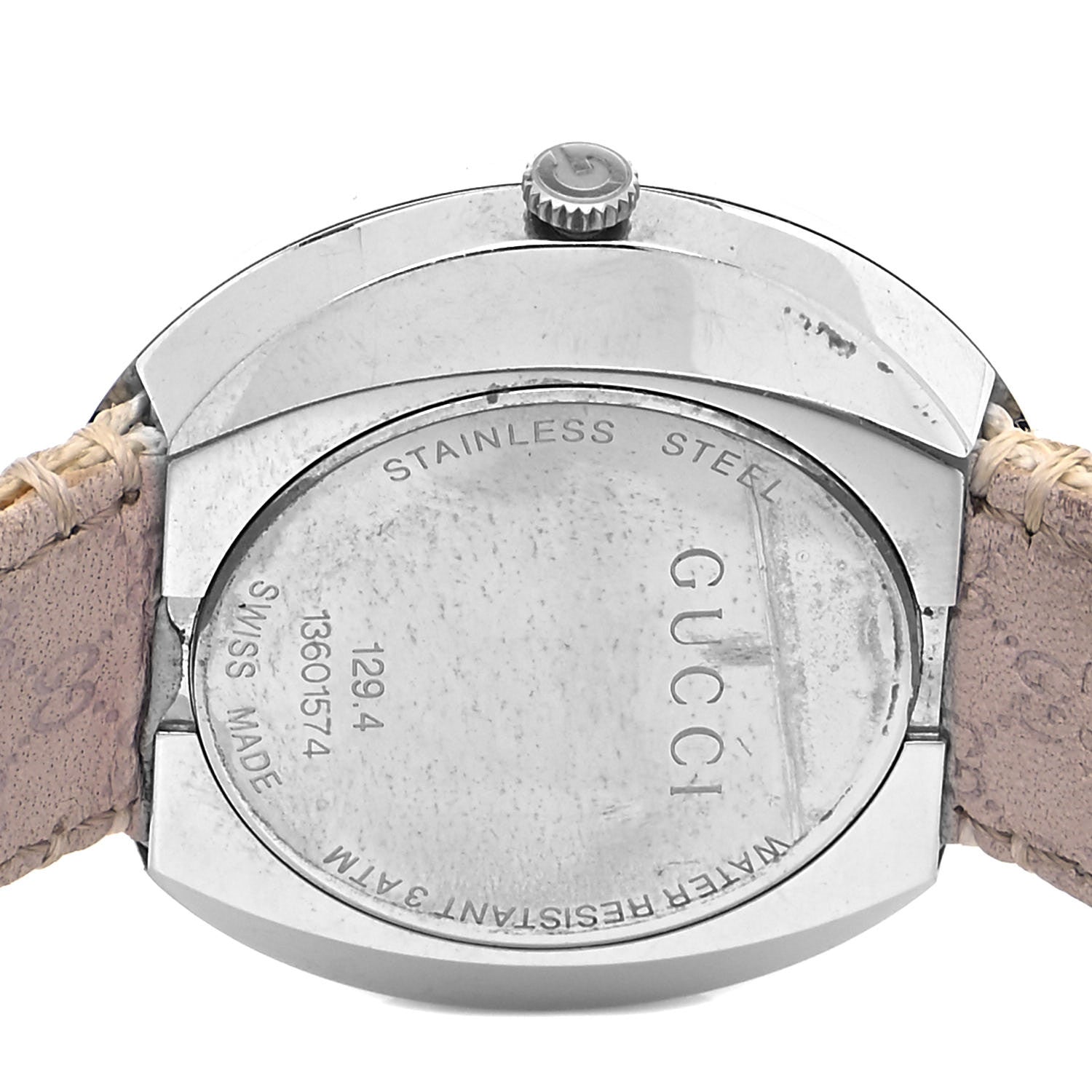 Gucci Stainless Steel Nylon 36mm U-Play Quartz Watch 4 of 5