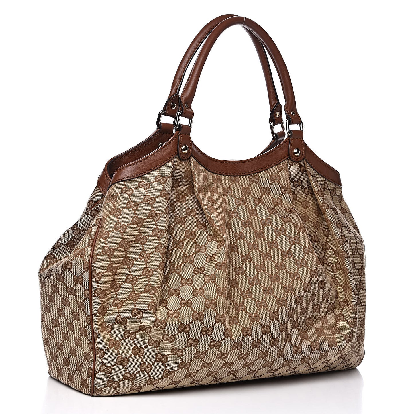 Monogram Large Sukey Tote Brown
