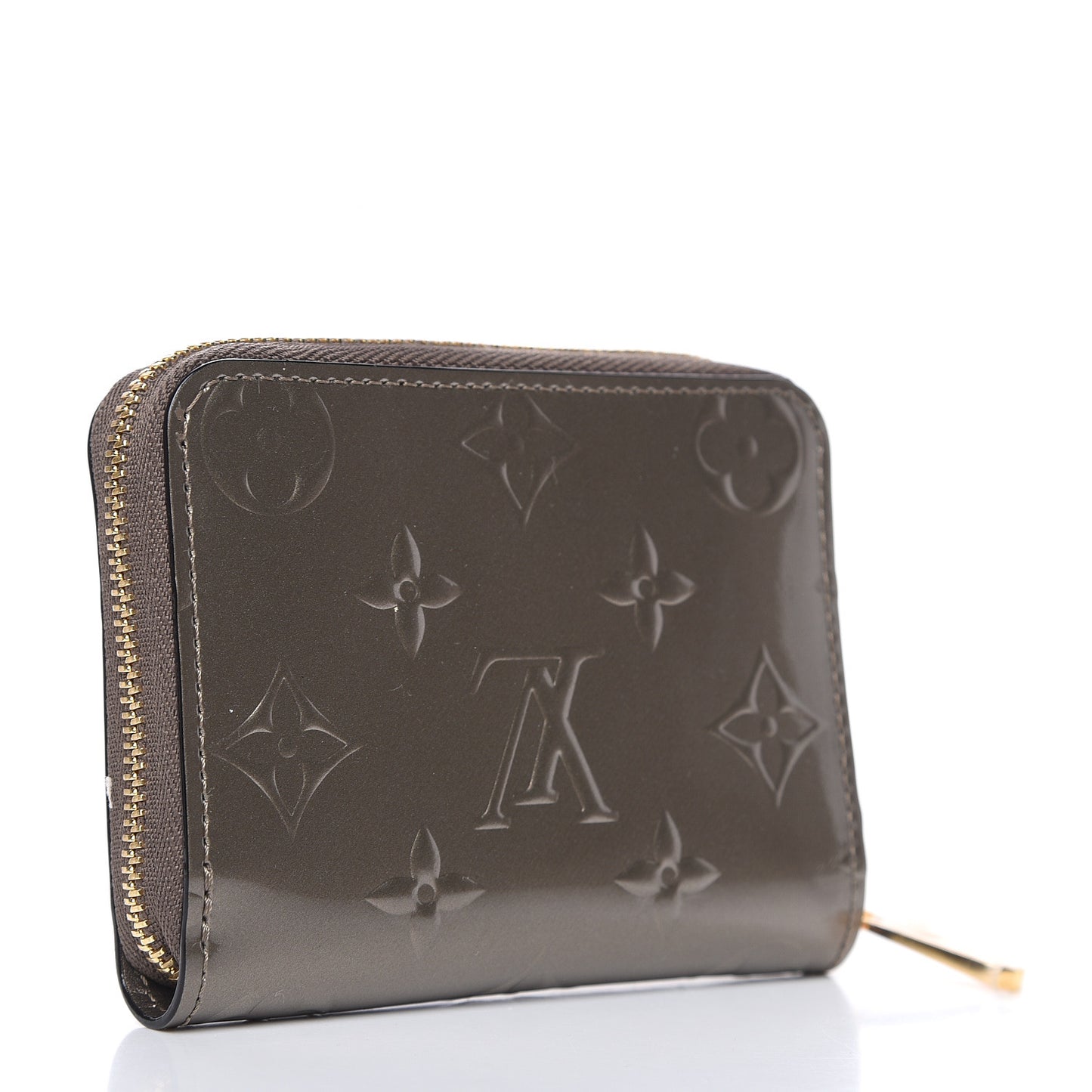Vernis Zippy Coin Purse Champagne Metallise