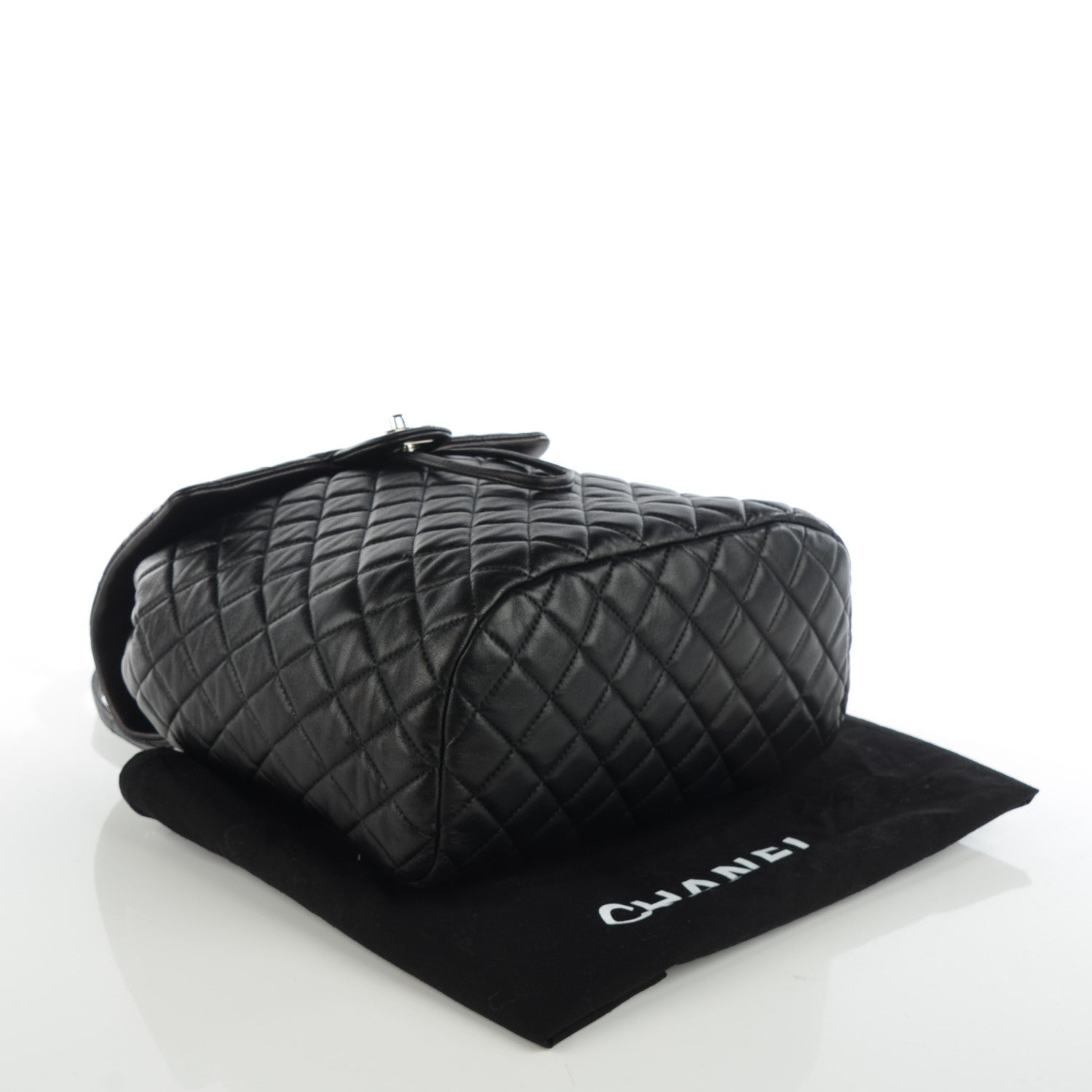 Chanel Lambskin Quilted Large Urban Spirit Backpack Black 4 of 7