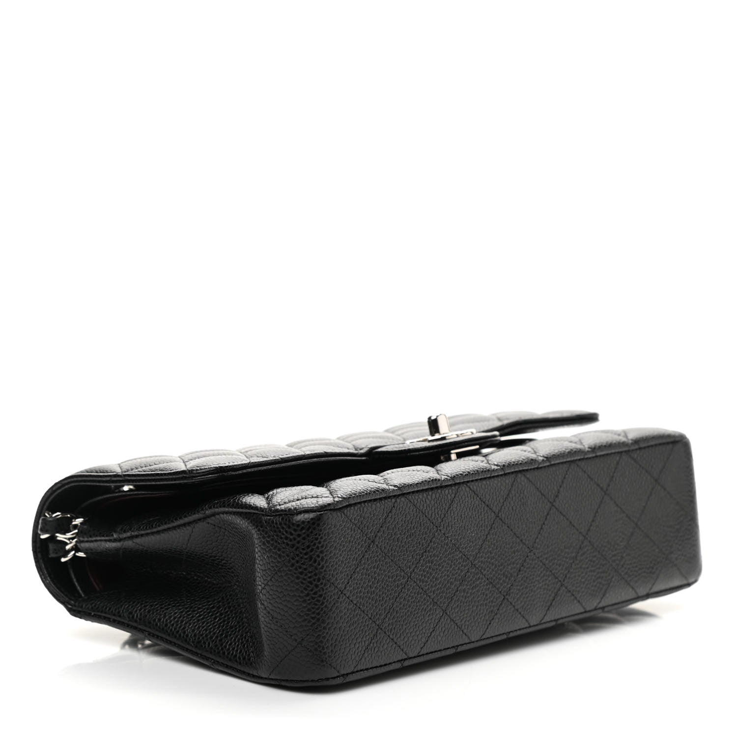 Chanel Caviar Quilted Medium Double Flap Black 4 of 9