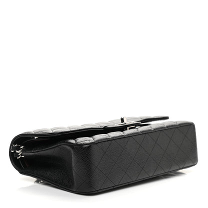 Chanel Caviar Quilted Medium Double Flap Black 4 of 9