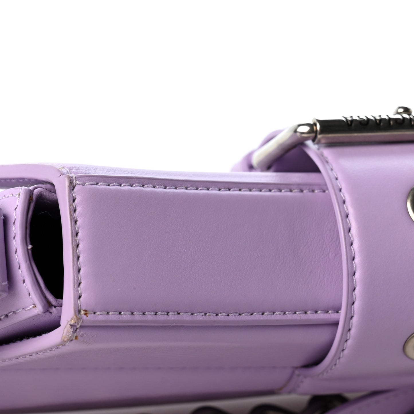 Smooth Calfskin Small Lindsay Shoulder Bag Lilac