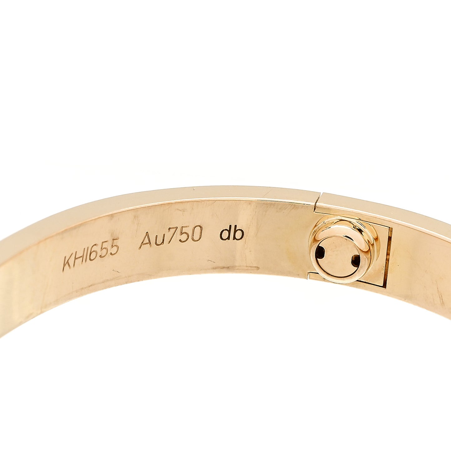 18K Yellow Gold LOVE Bracelet 15