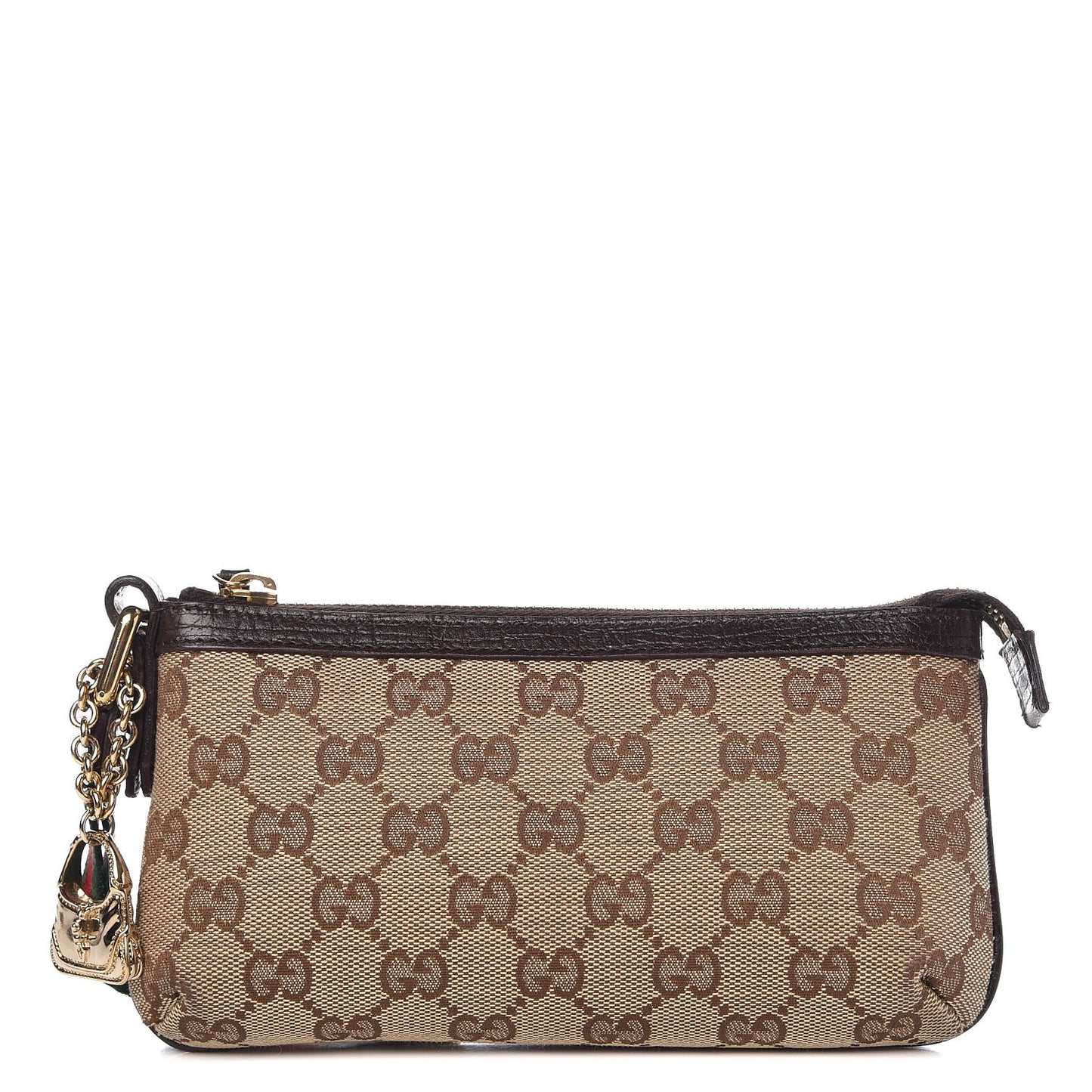 Monogram Jolicoeur Wristlet Dark Brown