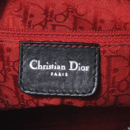 Christian Dior Lambskin Cannage Medium Lady Dior Black 6 of 7