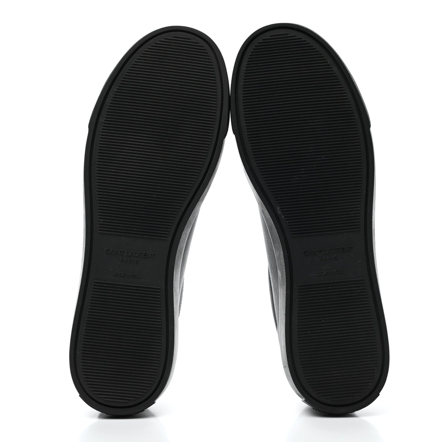 Saint Laurent Calfskin Andy Low Top Sneakers 38 Black 5 of 8