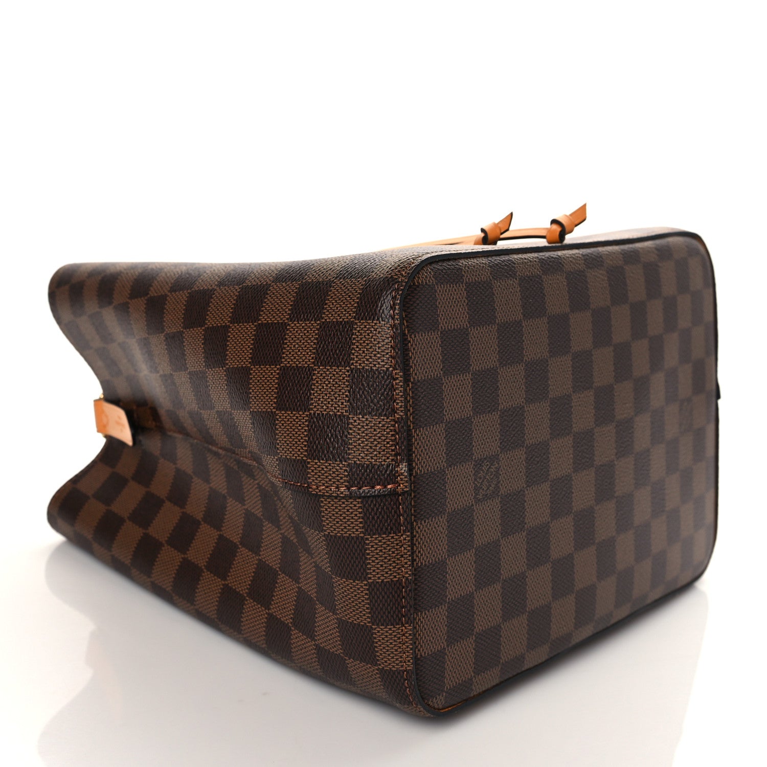 Louis Vuitton Damier Ebene Neonoe MM Safran 4 of 10