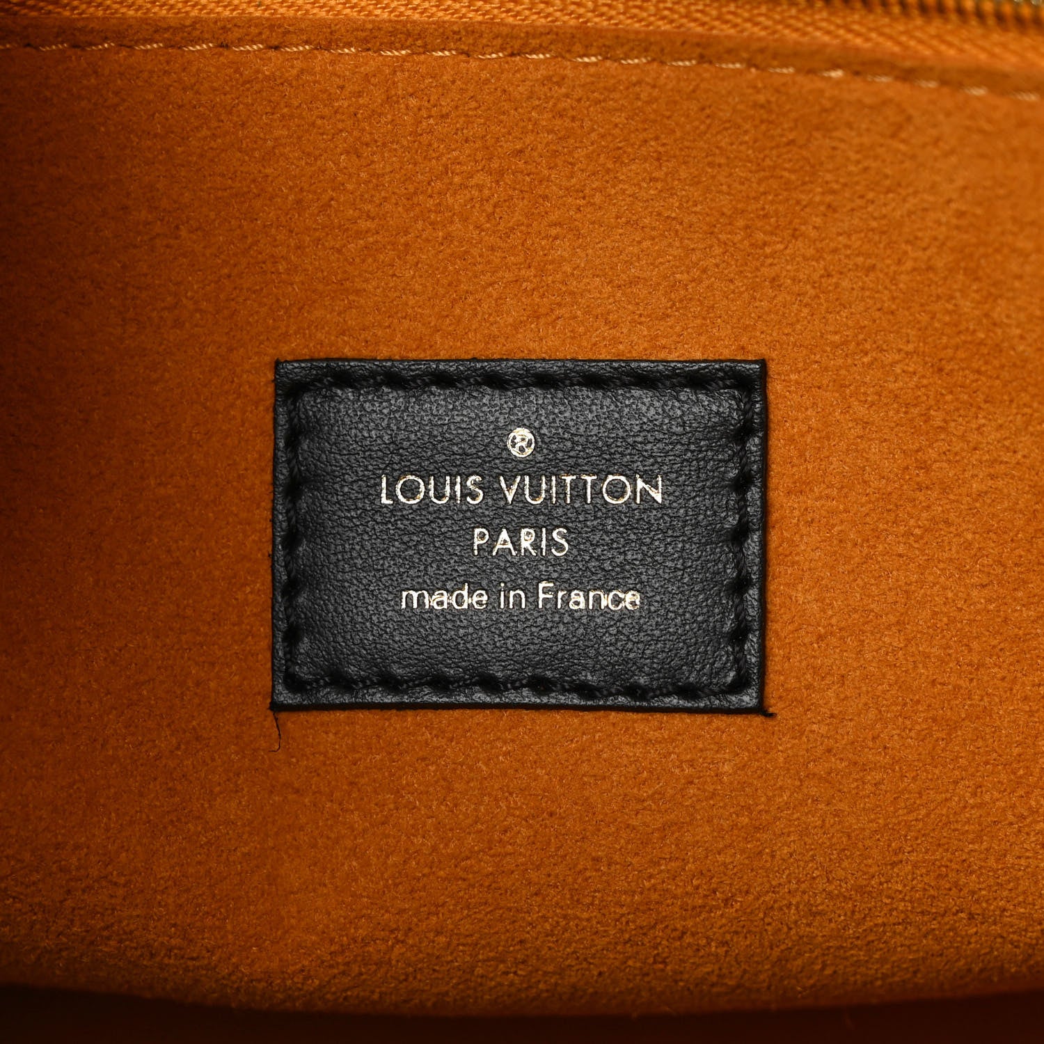 Louis Vuitton Calfskin Monogram Tufting On My Side Black 6 of 10