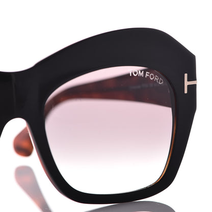 Tom Ford Emmanuelle Sunglasses TF534 Black Havana 5 of 7