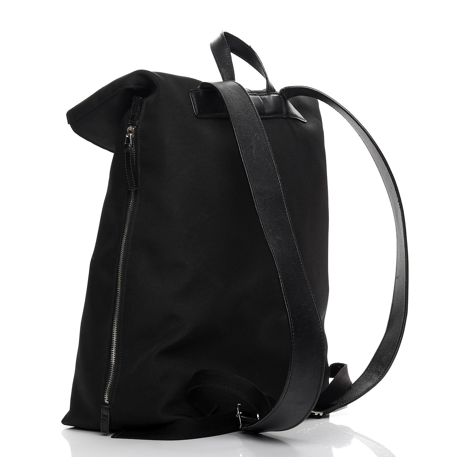Gucci Techno Canvas Web Single Buckle Backpack Black 2 of 6