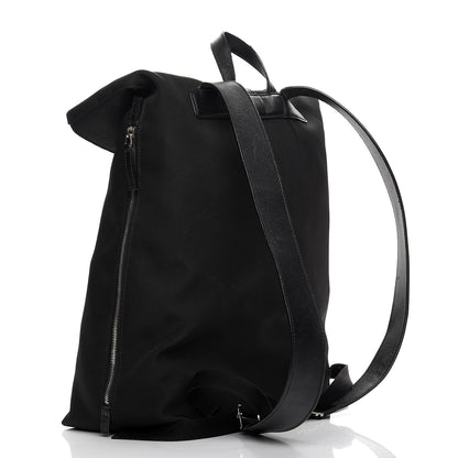 Gucci Techno Canvas Web Single Buckle Backpack Black 2 of 6