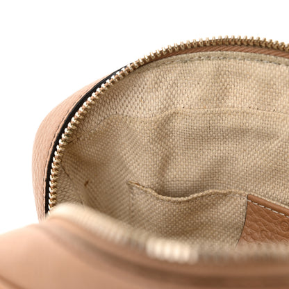 Gucci Pebbled Calfskin Small Soho Disco Bag Rose Beige 15 of 15