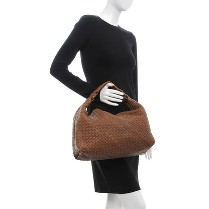 Bottega Veneta Nappa Intrecciato Sloane Hobo Noce 2 of 9