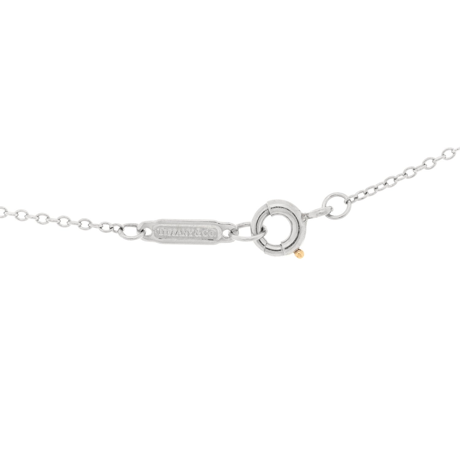 Tiffany Platinum Diamond Cruciform Cross Pendant Necklace 4 of 4
