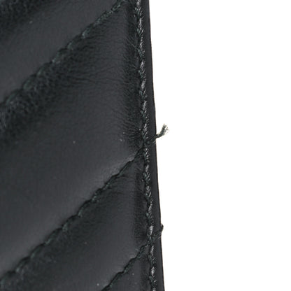 Gucci Calfskin Matelasse GG Marmont Continental Wallet Black 15 of 20