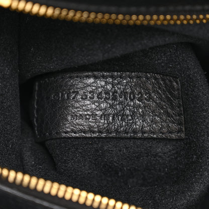 Saint Laurent Grained Deerskin Bea Tote Black 7 of 10