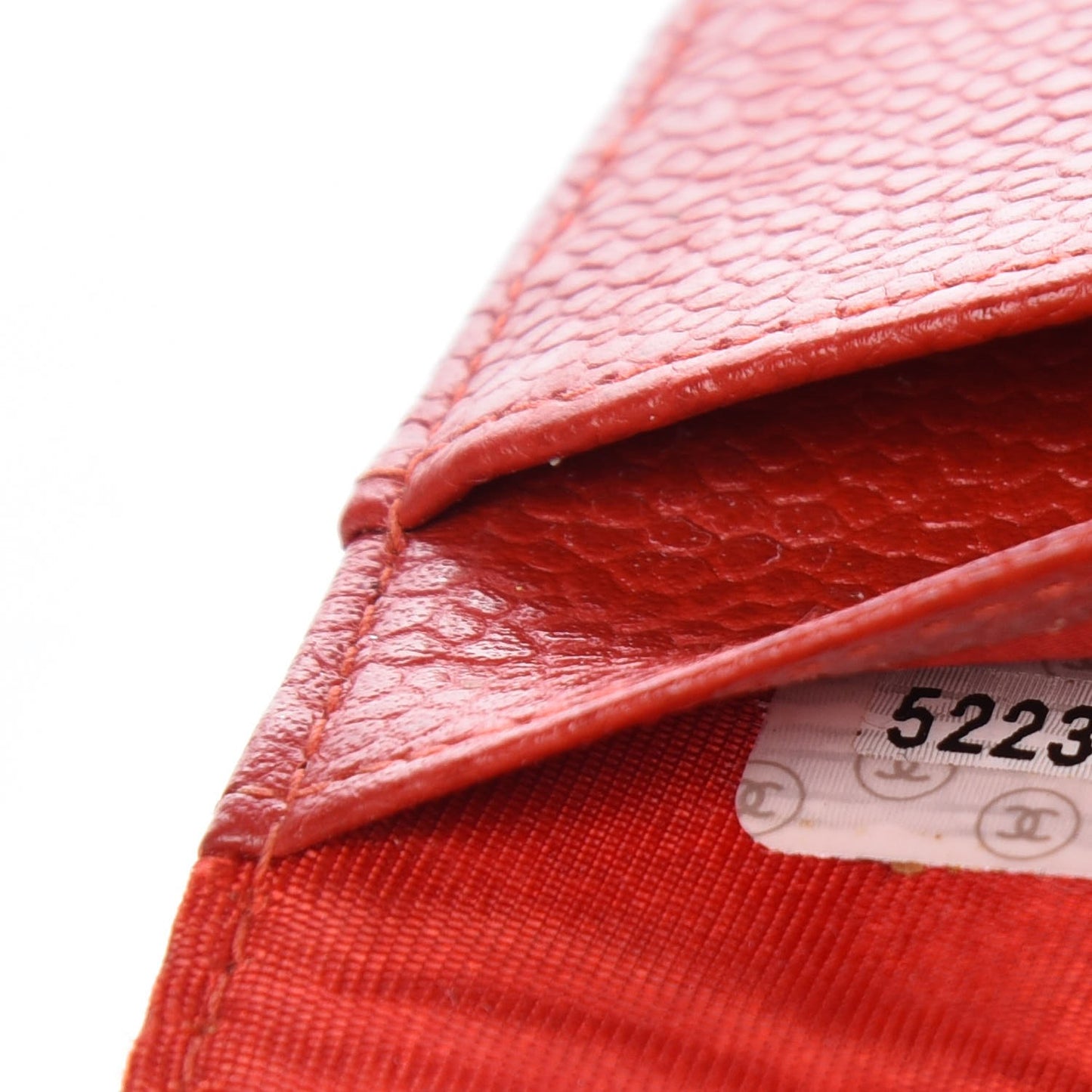 Caviar CC Small Ring Agenda Planner Red