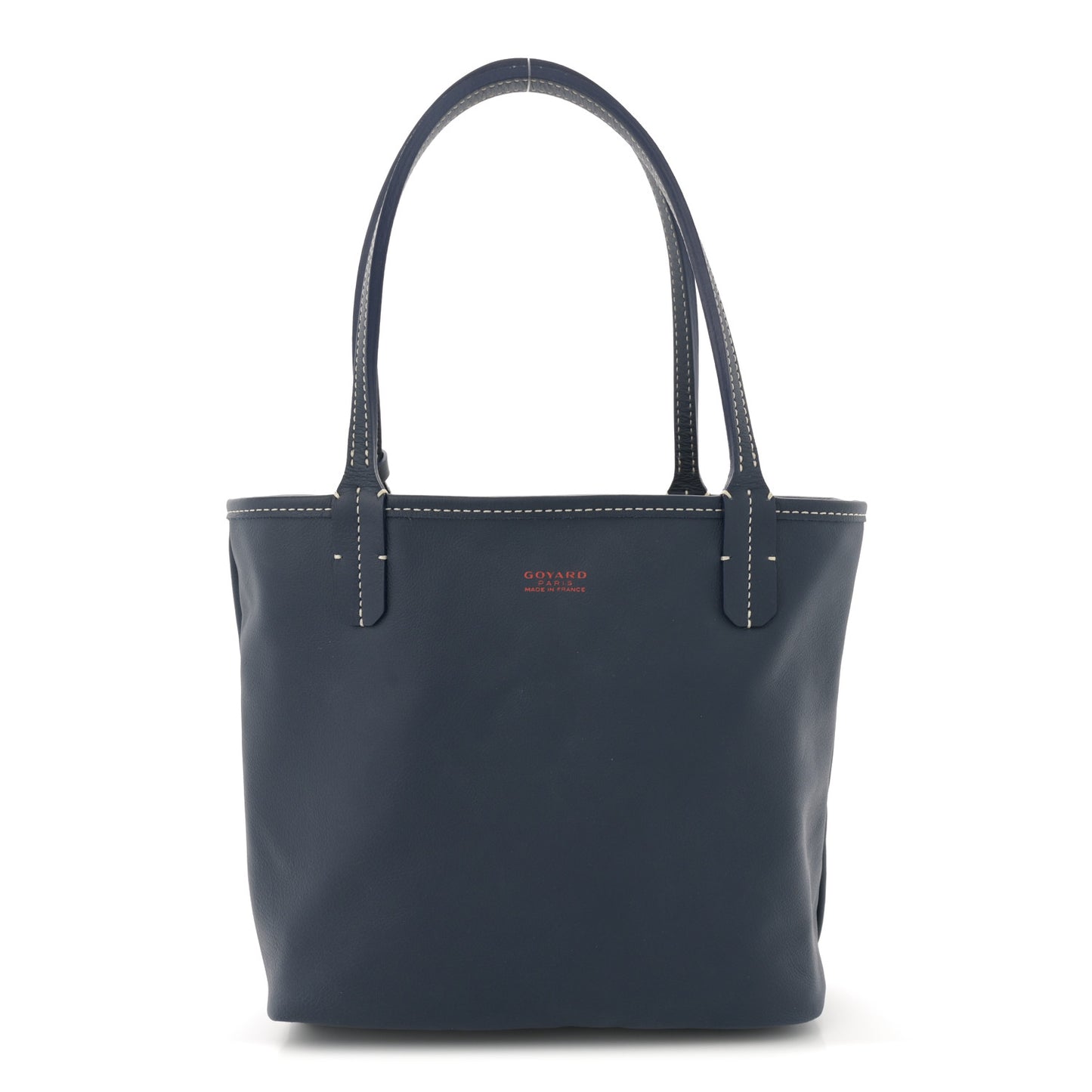 Goyardine Reversible Mini Anjou Navy
