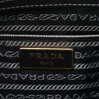 Prada Saffiano Medium Galleria Double Zip Tote Black 6 of 9