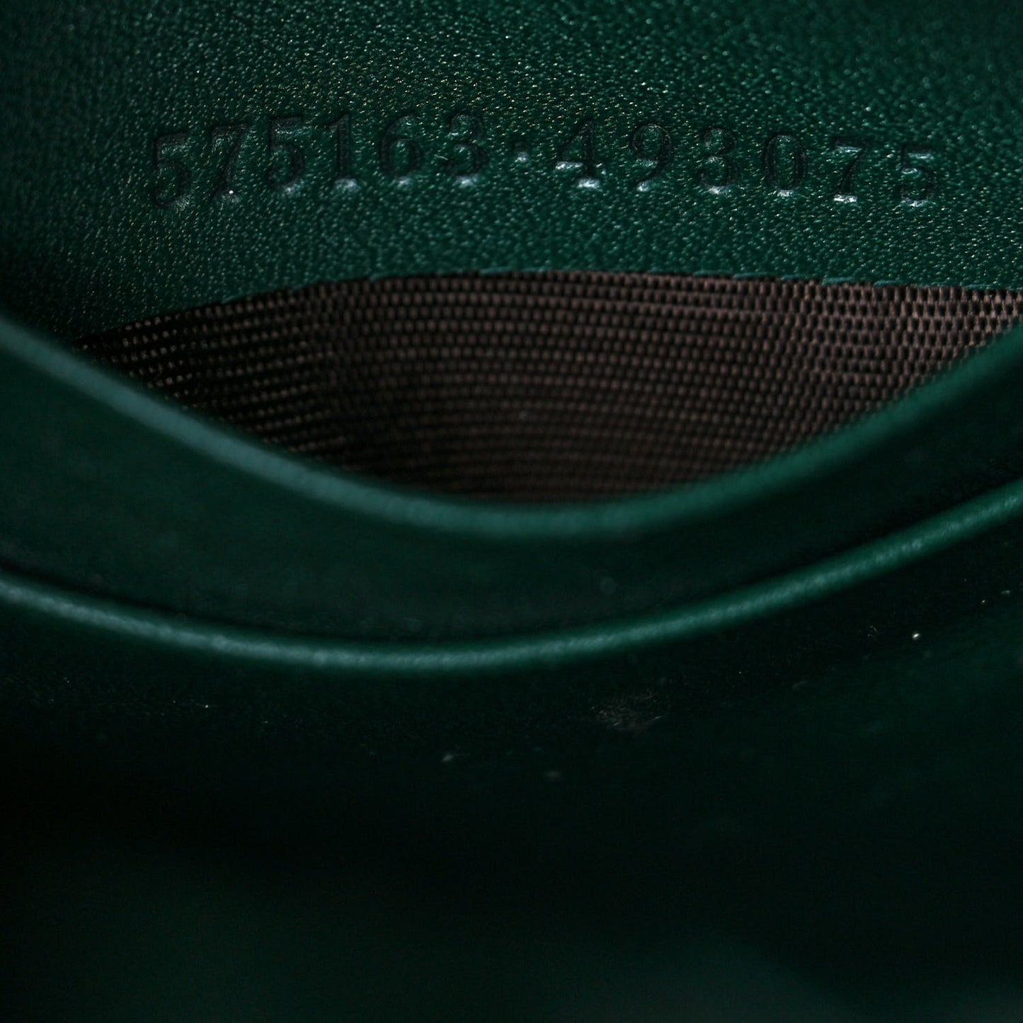 Velvet Matelasse Mini GG Marmont 2.0 Bucket Bag Dark Green