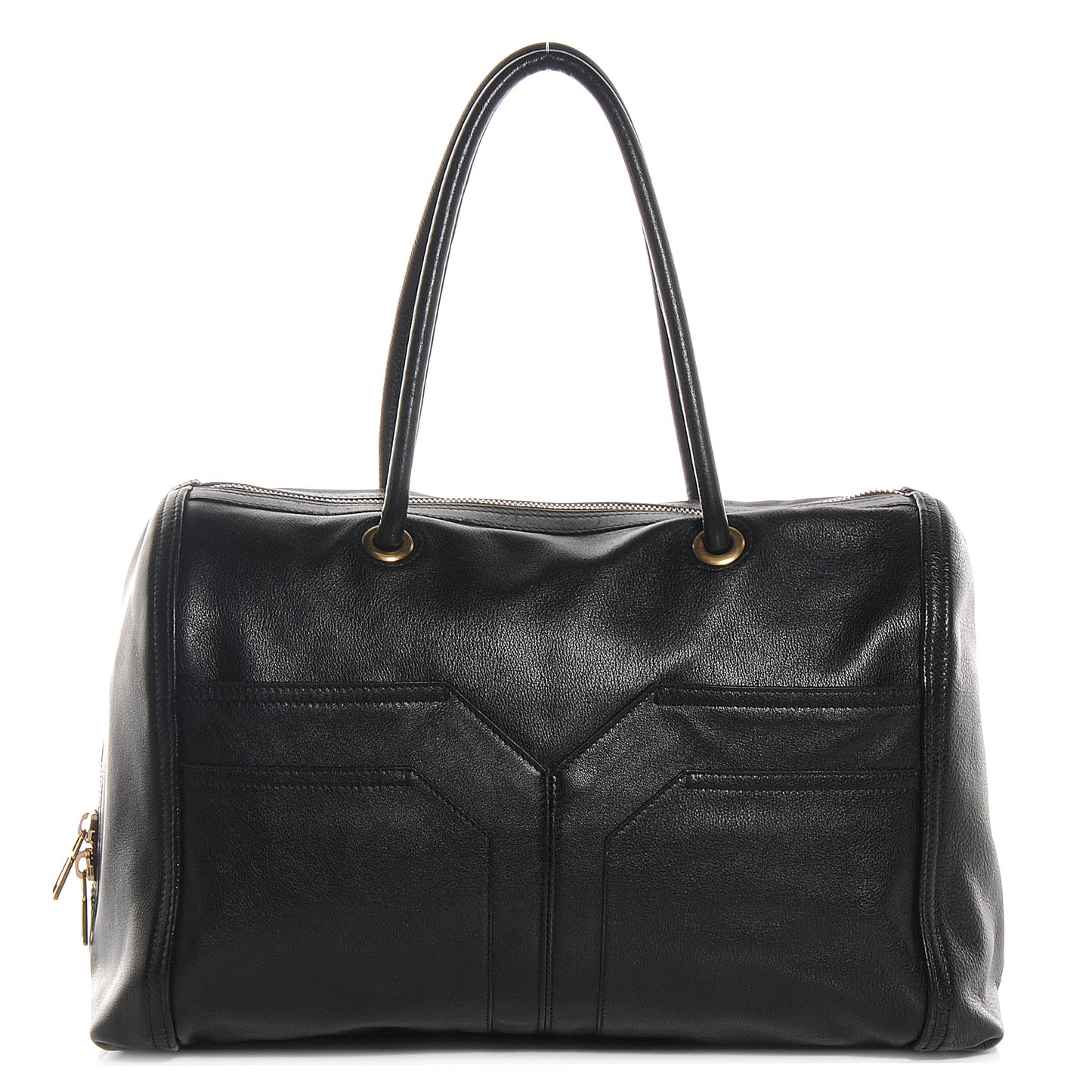 Calfskin Lucky Chyc Boston Black