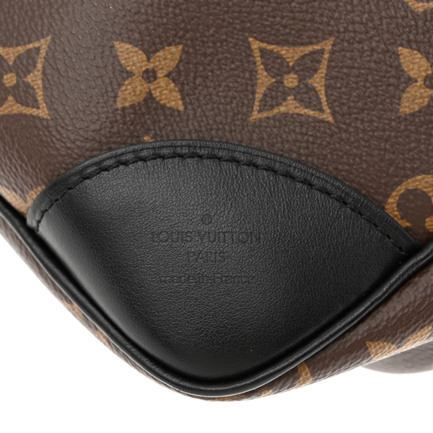Louis Vuitton Monogram Odeon MM Black 6 of 9