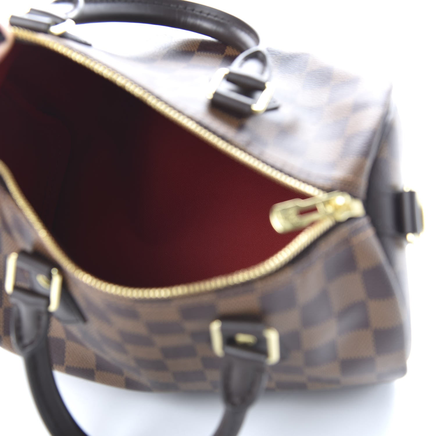 Louis Vuitton Damier Ebene Speedy Bandouliere 25 5 of 11