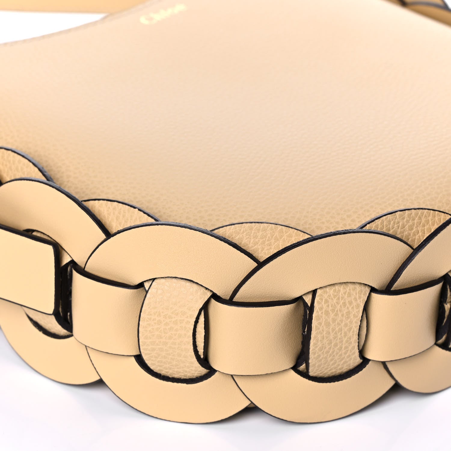 Chloe Small Grain Smooth Calfskin Small Darryl Hobo Subtle Yellow 9 of 10