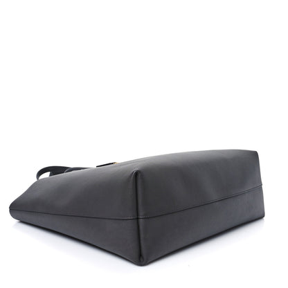 Saint Laurent Calfskin Large Shopping Tote Fog 4 of 13