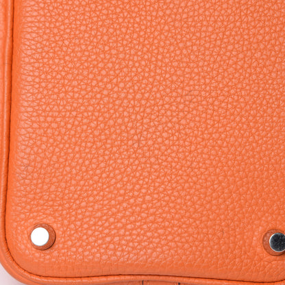 Hermes Taurillon Clemence Picotin Lock 18 PM Orange 11 of 14