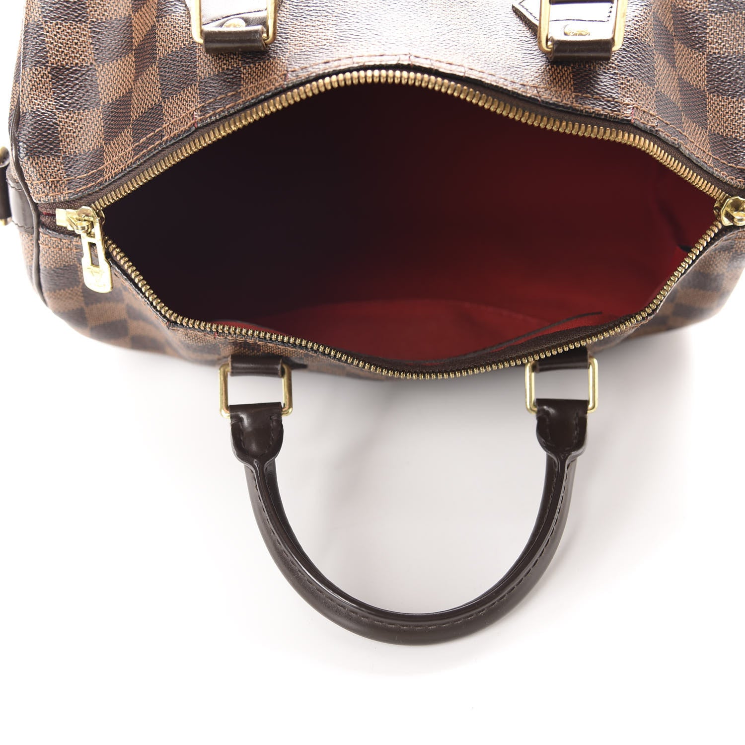 Louis Vuitton Damier Ebene Speedy Bandouliere 30 5 of 14