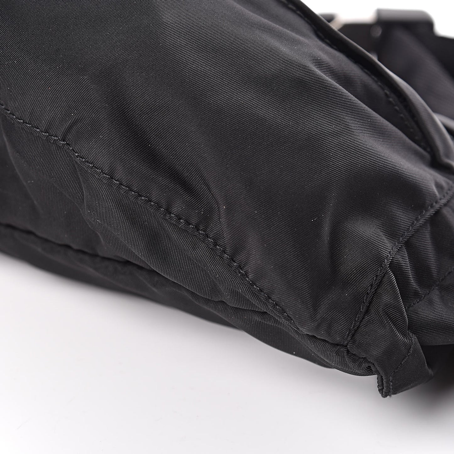 Tessuto Nylon Montagna Belt Bag Black