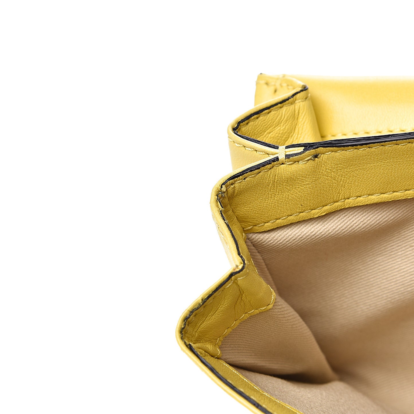 Nappa Va Va Voom Shoulder Bag Naples Yellow