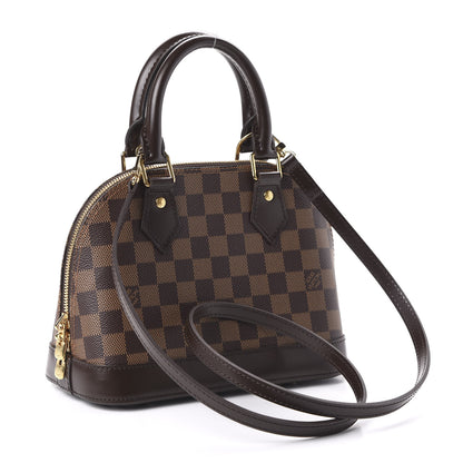 Louis Vuitton Damier Ebene Alma BB 3 of 9