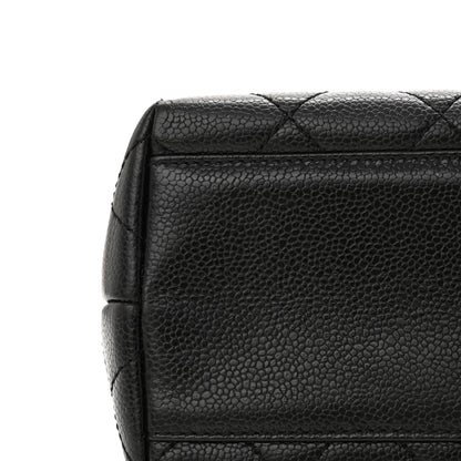 Chanel Caviar Quilted Jumbo Kelly Flap Black 13 of 14