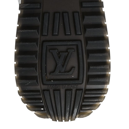 Louis Vuitton Calfskin Monogram Run Away Sneakers 36 White 7 of 9