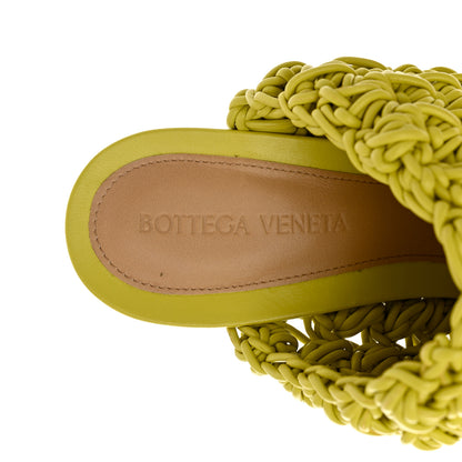 Bottega Veneta Nappa Intrecciato The Board Mules 39.5 Pear 6 of 8