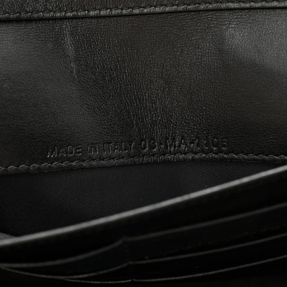 Christian Dior Grained Calfskin Diorama Croisiere Chain Wallet Black 6 of 10