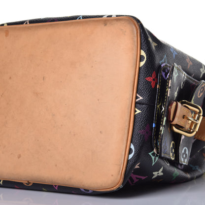 Louis Vuitton Monogram Multicolor Petit Noe Black 7 of 11