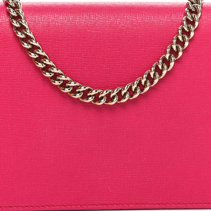 Gucci Textured Calfskin Medium Betty Chain Wallet Blossom 8 of 11