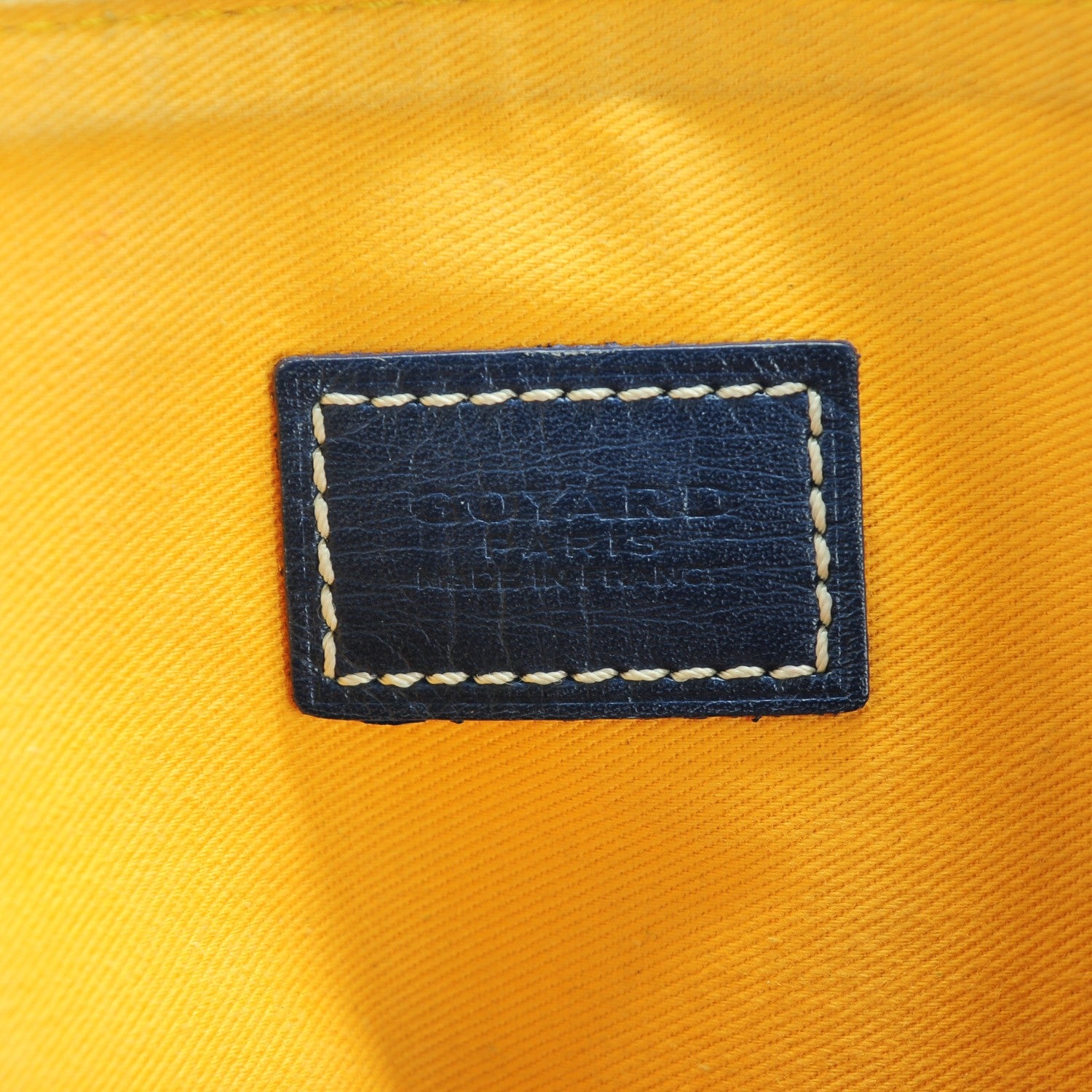 Goyard Goyardine Senat Pochette MM Navy 6 of 8