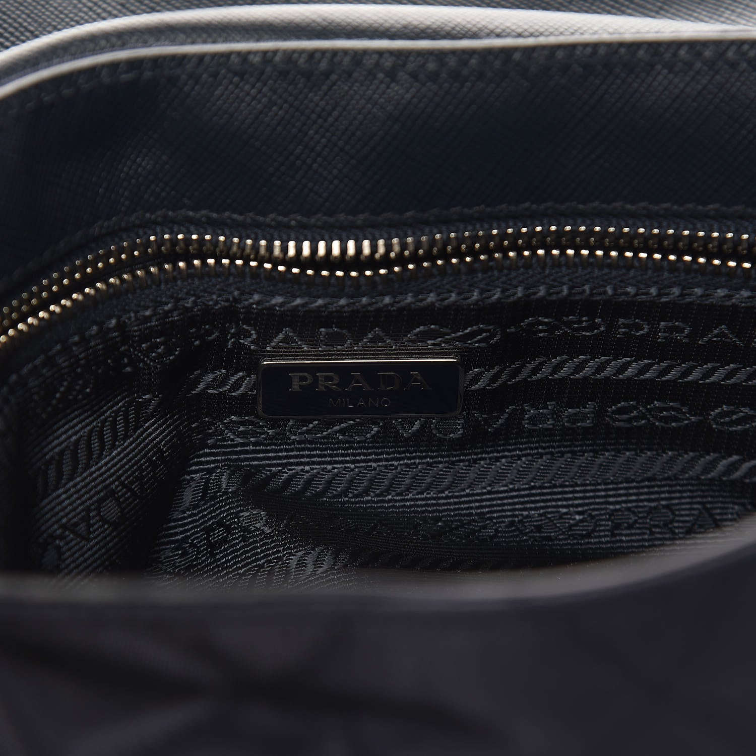 Prada Nylon Tessuto Quilted Flap Navy 6 of 12