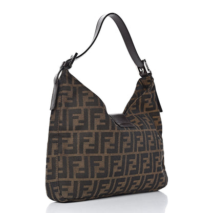 Fendi Zucca Hobo Tobacco 3 of 9