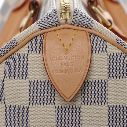 Louis Vuitton Damier Azur Speedy 30 6 of 6